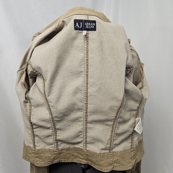 Made In Italy, Armani Jeans brand, short denim jacket. - Picture 8 of 8